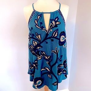 Lucky Brand- Embroidered tank top